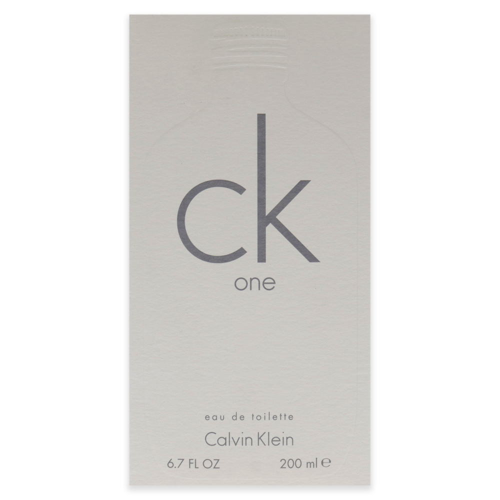 CK One by Calvin Klein for Unisex - 6.7 oz EDT Spray - Picture 5 of 6